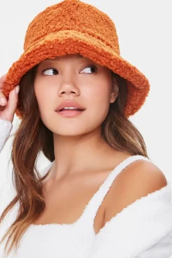 Faux Shearling Bucket Hat