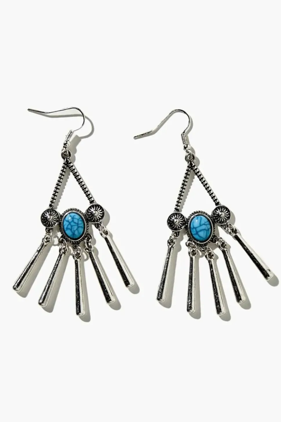 Faux Stone Dreamcatcher Drop Earring Set