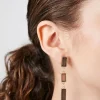 Faux Stone Drop Earrings
