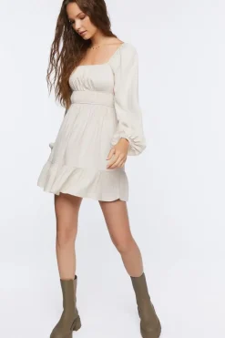 Fit & Flare Mini Dress