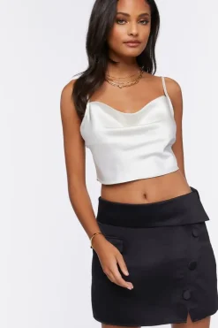 Fitted Tuxedo Mini Skirt