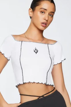 Flame Graphic Baby Tee