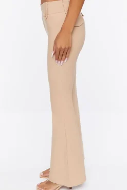 Flare Mid-Rise Pants