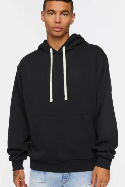 Fleece Drawstring Hoodie