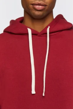Fleece Drawstring Hoodie