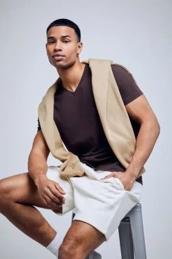 Fleece Drawstring Shorts