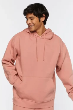 Fleece Drop-Sleeve Hoodie