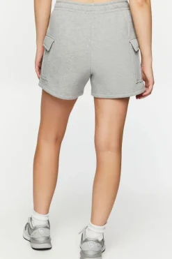 Fleece Flap-Pocket Shorts