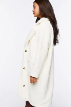 Fleece Longline Coat