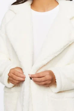 Fleece Longline Coat