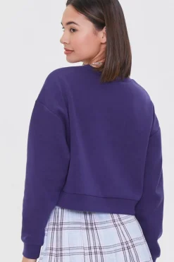 Fleece New York Graphic Pullover