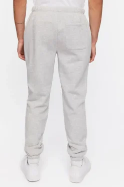 Fleece Still Going Chenille Patch Joggers