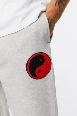 Fleece Still Going Chenille Patch Joggers