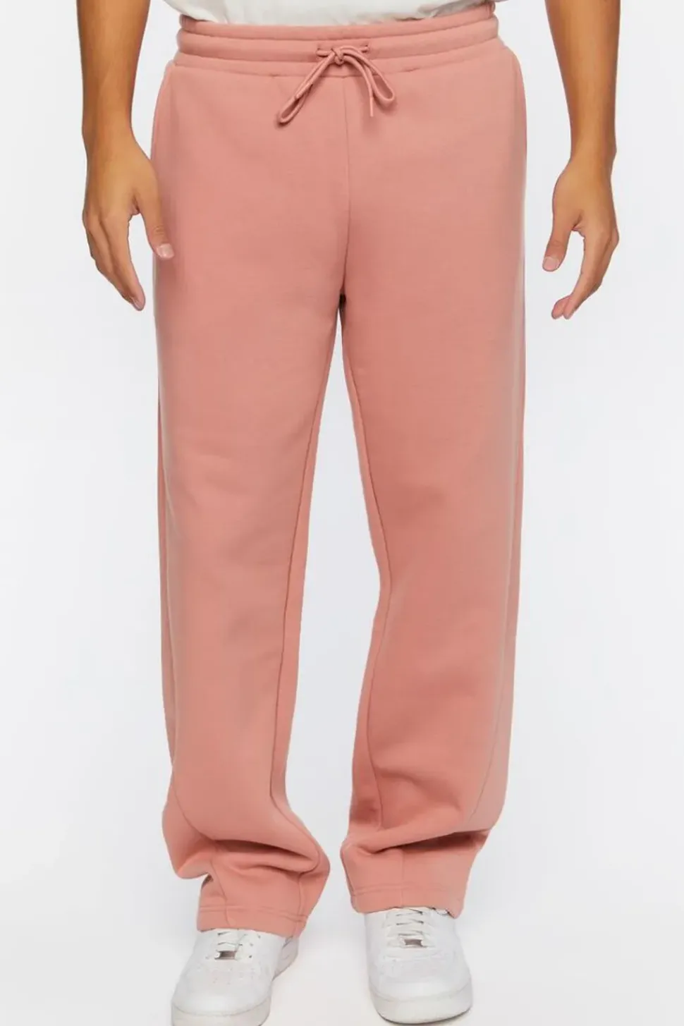 Fleece Straight-Leg Sweatpants