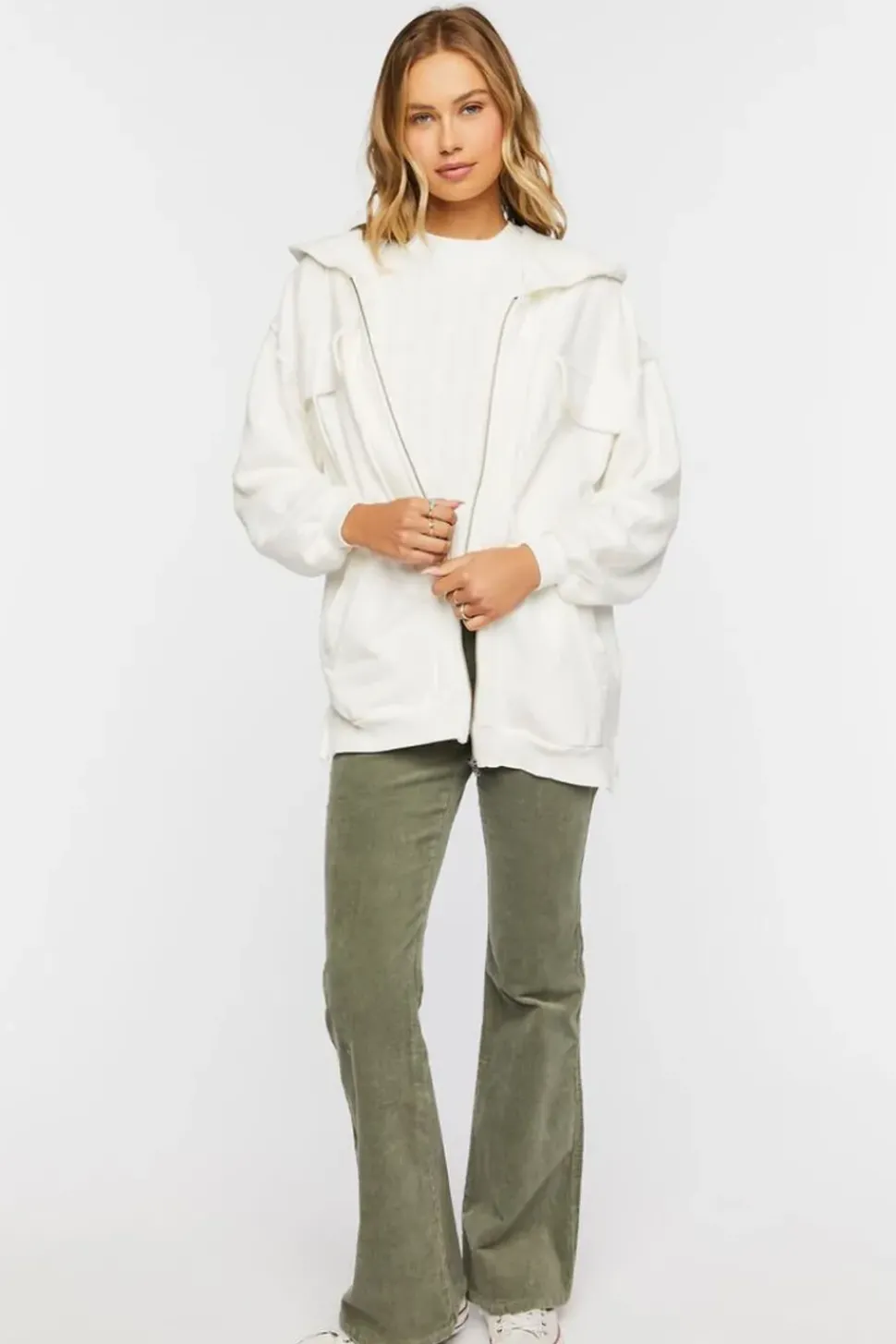 Fleece Zip-Up Hoodie