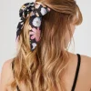 Floral Bow Scrunchie