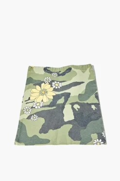 Floral Camo Print Tote Bag