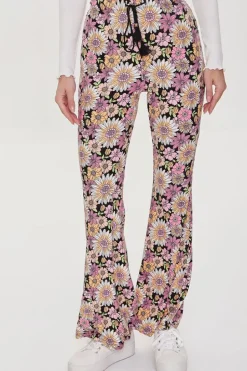 Floral Flare Pants