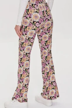Floral Flare Pants