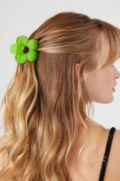Floral Hair Claw Clip
