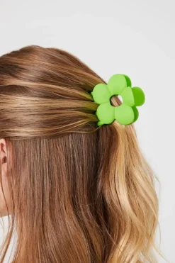 Floral Hair Claw Clip