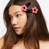 Floral Hair Clip Set