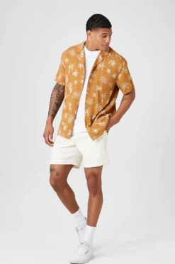 Floral Line Art Graphic Shirt