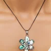 Floral Pendant Necklace