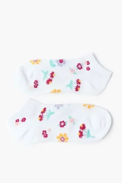 Floral Print Ankle Socks