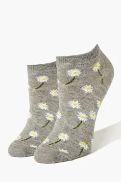 Floral Print Ankle Socks