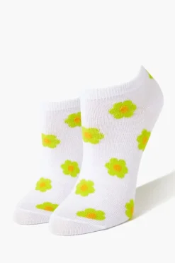 Floral Print Ankle Socks