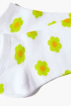 Floral Print Ankle Socks