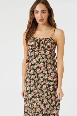 Floral Print Cami Maxi Dress