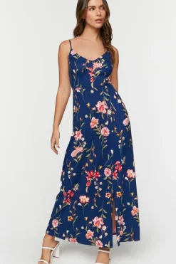 Floral Print Cami Maxi Dress