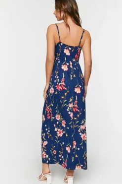 Floral Print Cami Maxi Dress