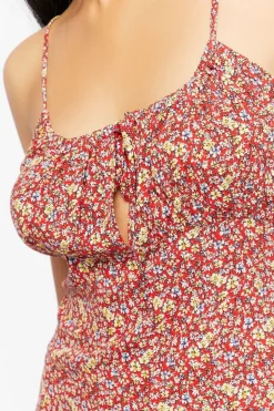 Floral Print Cami Mini Dress