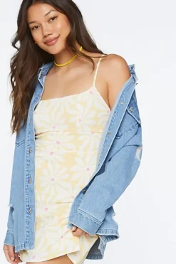 Floral Print Cami Mini Dress