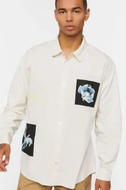 Floral Print Graphic Shirt