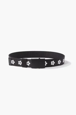 Floral Print Grosgrain Hip Belt