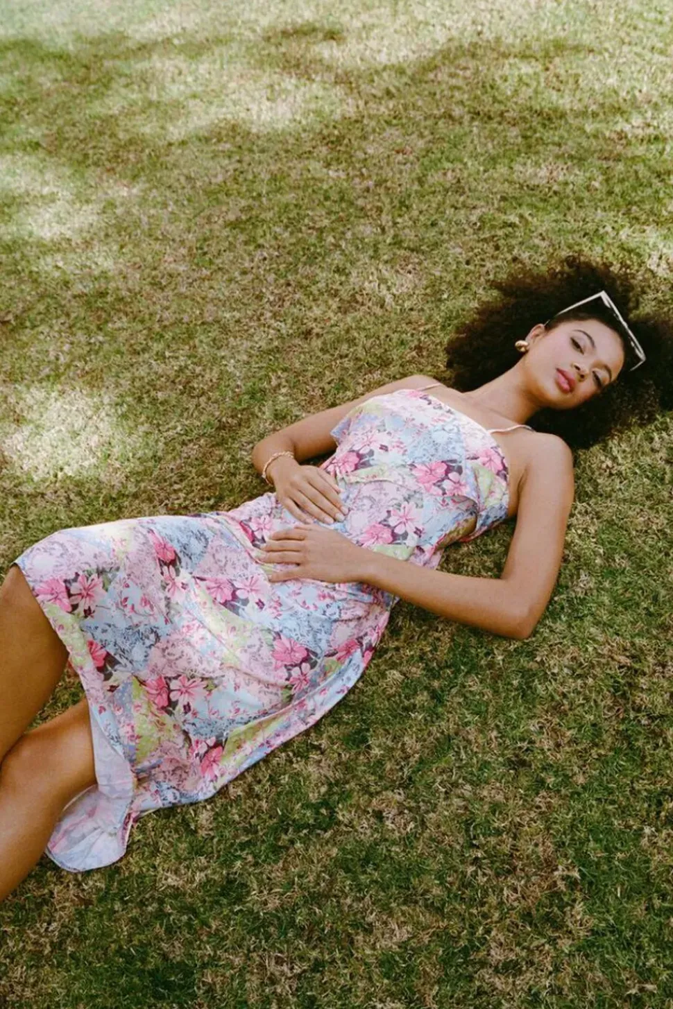 Floral Print Midi Dress