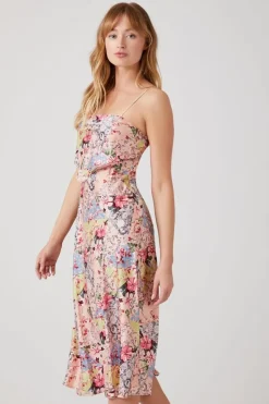 Floral Print Midi Dress