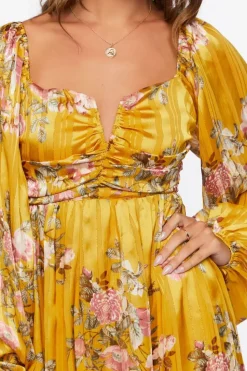 Floral Print Mini Dress