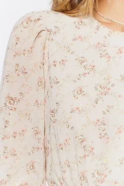 Floral Print Mini Dress