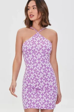 Floral Print Mini Dress