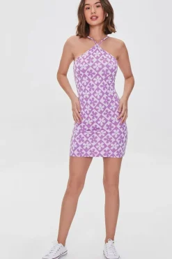 Floral Print Mini Dress