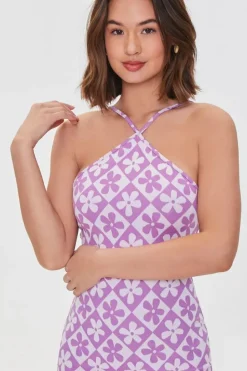Floral Print Mini Dress