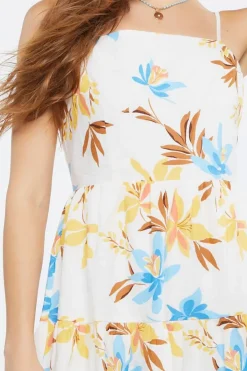 Floral Print Mini Dress