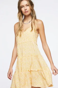 Floral Print Mini Dress