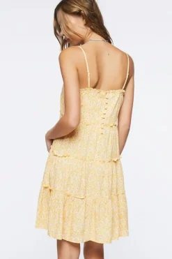 Floral Print Mini Dress