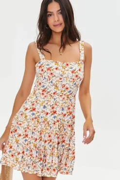 Floral Print Mini Dress